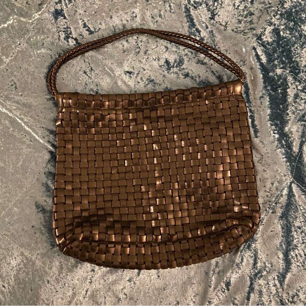 Nine West Black Woven Handbag